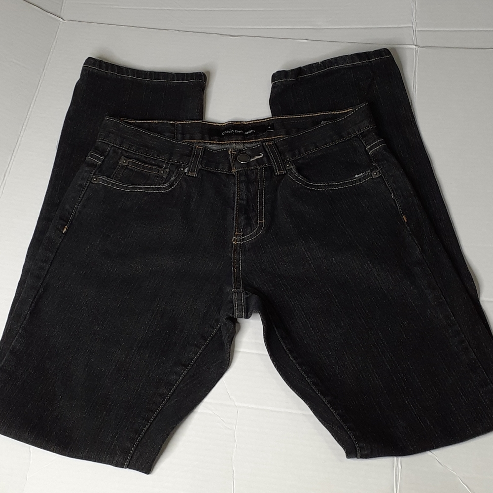 Calvin Klein Jeans Women's 4 Lean Black - Picture 4 of 16